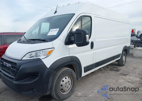2023 Ram Promaster 2500 High Roof 159 Wb из США, поврежденный, VIN 3C6LRVDG5PE571757